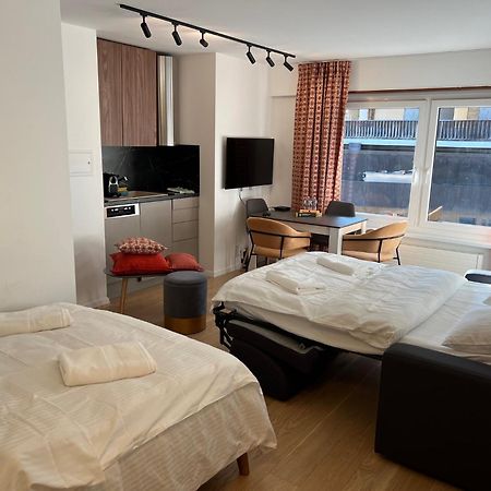 Appartement Avenue de la Gare 4, 3963 Crans-Montana, Centre Extérieur photo