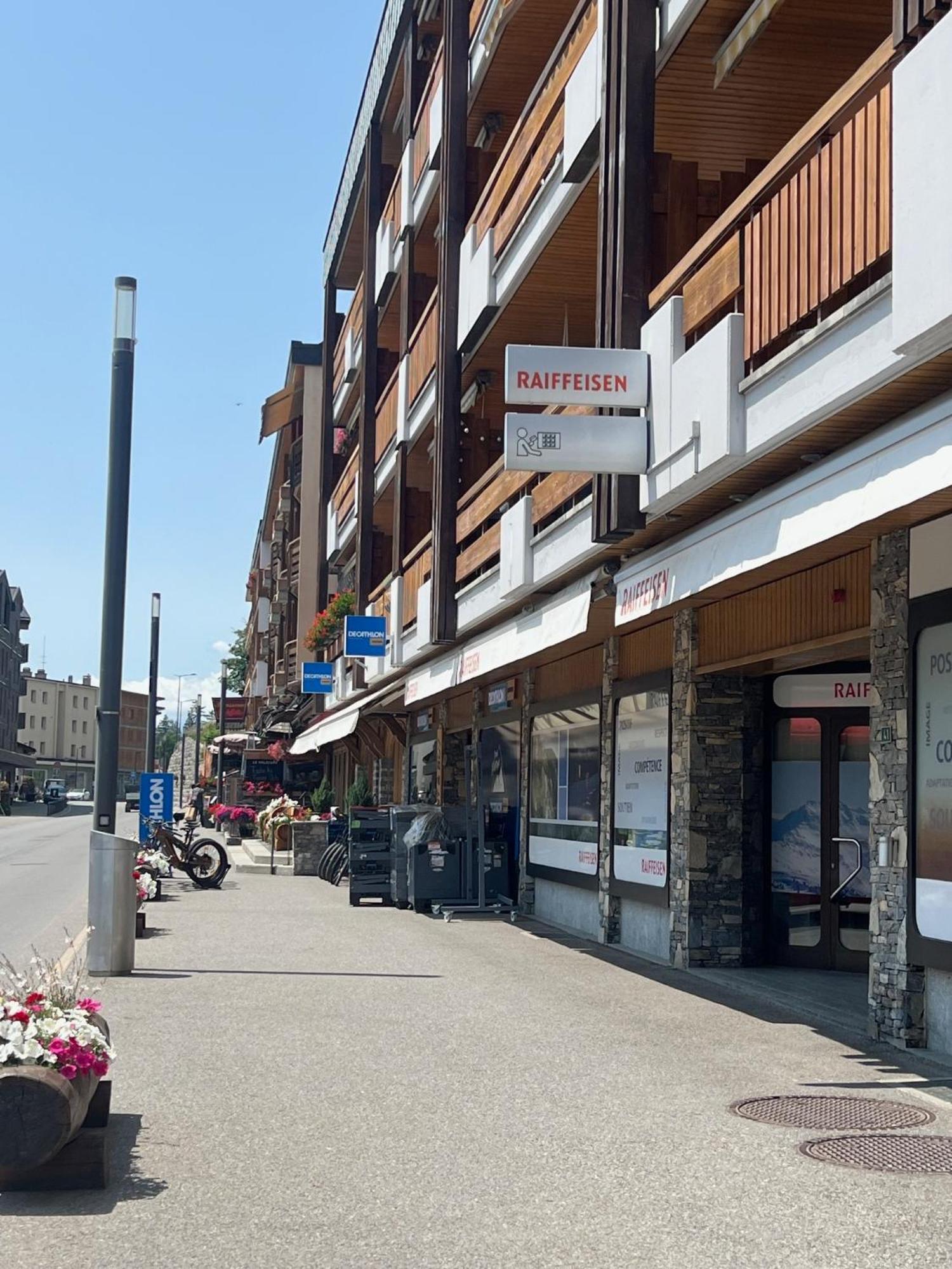 Appartement Avenue de la Gare 4, 3963 Crans-Montana, Centre Extérieur photo