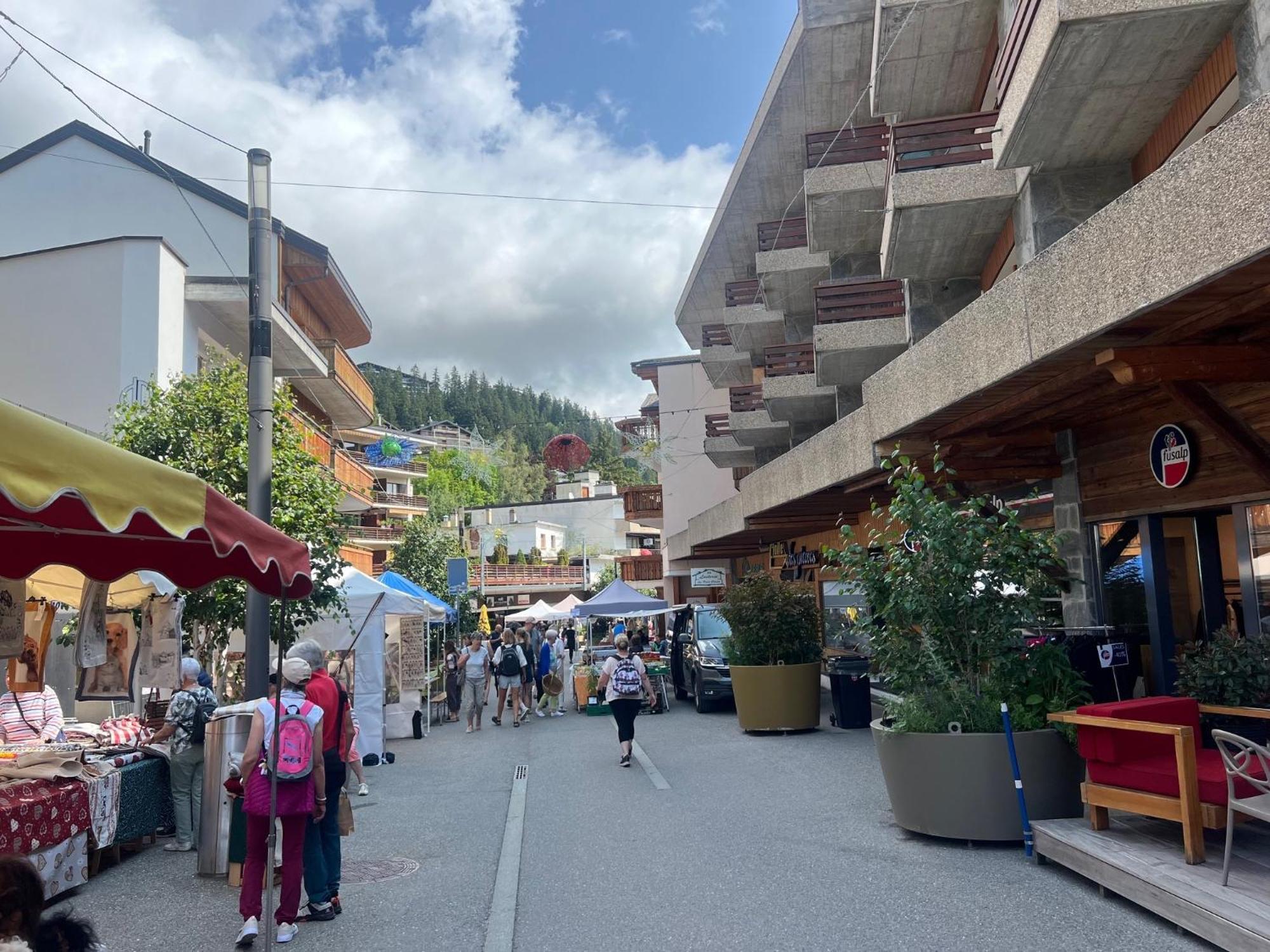 Appartement Avenue de la Gare 4, 3963 Crans-Montana, Centre Extérieur photo